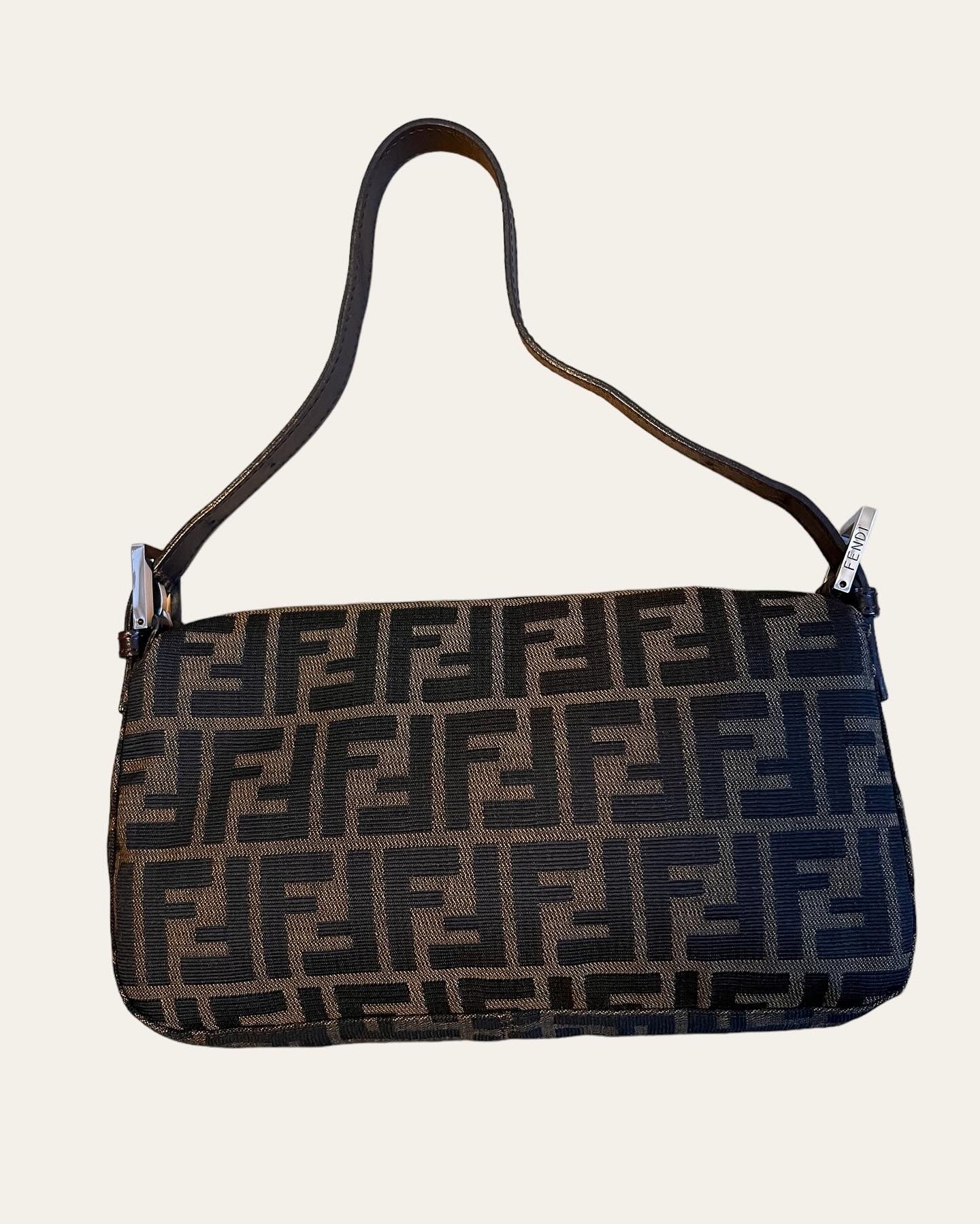 Fendi Zucca Baguette bag