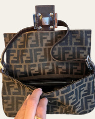 Fendi Zucca Baguette bag