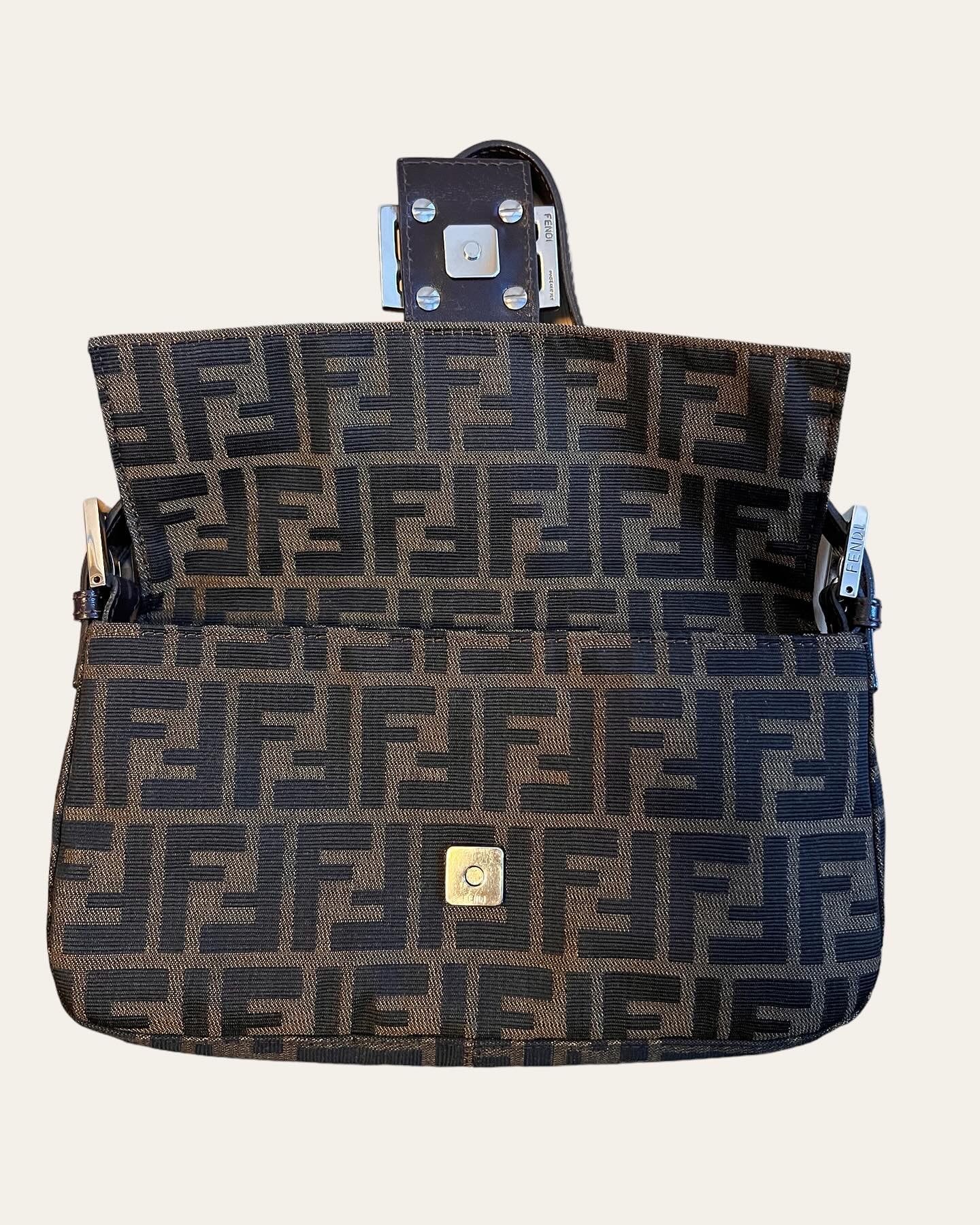 Fendi Zucca Baguette bag